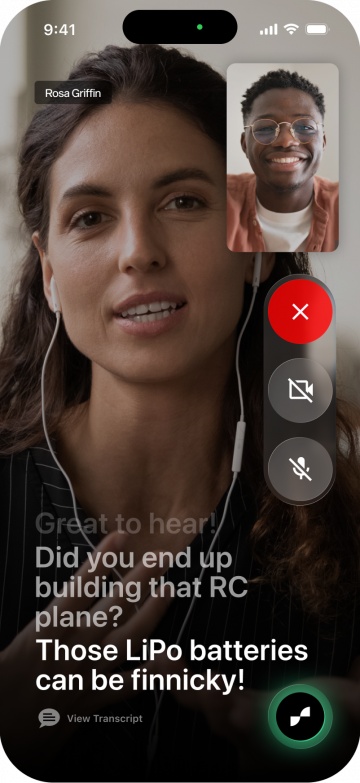Call - transcript example 1